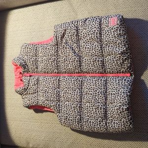 Gap kids leopard and pink vest